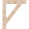 Ekena Millwork Traditional Block Smooth Bracket, Douglas Fir, 5 1/2"W x 38"D x 46"H BKT06X38X46TRA05SDF - alternate 4